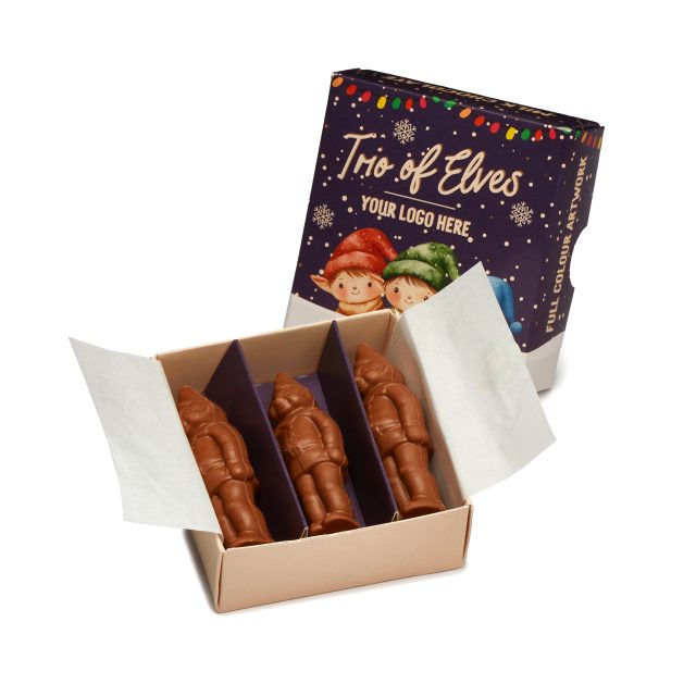 Winter Collection – Eco Treat Box – Trio of Elves